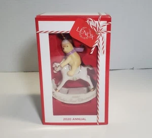 Disney Lenox 2020 Winnie the Pooh Baby First Christmas Ornament New w/Box - Picture 1 of 1