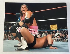 Pro Wrestler BRET THE HITMAN HART Glossy 8x10 Photo WWF - Picture 1 of 2