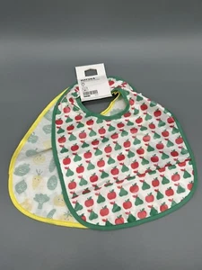 IKEA MATVRÅ Lätzchen Obst/Gemüse/grün gelb - Bild 1 von 4