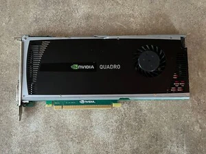 NVIDIA QUADRO 4000 2GB GDDR5 DVI & 2X DP GRAPHICS CARD HP 616076-001 - Picture 1 of 7
