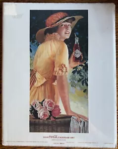 Coca Cola Calendar Art, Reproductions, 1990, Set of 2, Limited Edition - Picture 1 of 4