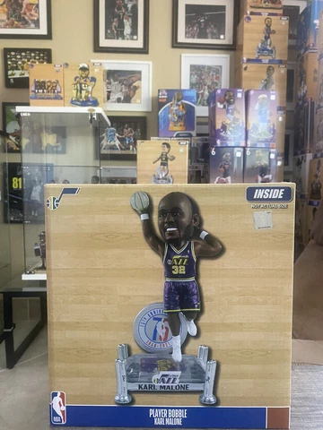 Karl Malone Utah Jazz 75th Anniversary Bobblehead Cover