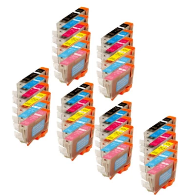 Inkjet Cartridges for Canon CLI-8 use for Pixma Photo iP6600D iP6700D + Chip - Image 1 of 4