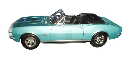 Maisto 1967 Chevrolet Camaro SS396 1:18 Diecast Car