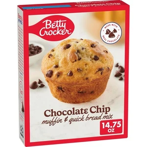 Betty Crocker Schokoladenstückchen Muffin und schnelle Brotmischung, 14,75 Unzen - Bild 1 von 9