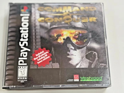 Command & Conquer - Sony PlayStation 1 (1995) with Reg Card - Disc 1 is Missing! - Bild 1 von 4
