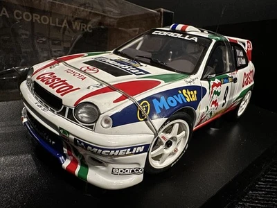 AUTOart 1/18 Toyota Corolla WRC #9 1998 Catalunya Rally Diecast Model - Immagine 1 di 4