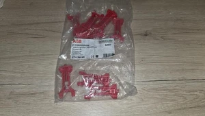 8 Stück ABB ED138P40 Abdeckungs halter 2CPX062603R9999 Rot NEU - Bild 1 von 3
