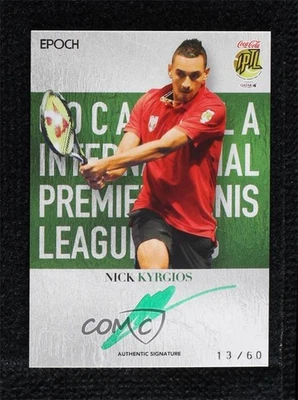 2016 Epoch International Premier Tennis League Vertical /60 Nick Kyrgios Auto - Image 1 of 2