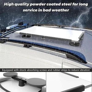 Car Flat Mount Kit for Starlink Gen 3 Steel Quick Installation Quick Release - Picture 1 of 7