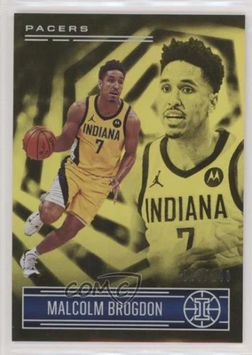 2020-21 Panini Illusions Trophy Collection Yellow /149 Malcolm Brogdon #136 - Image 1 of 2
