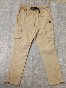 Ninth Hall Herren M hellbraun Cargohose Utility Gürtel Gummibund Wandern Outdoor - Bild 1 von 12