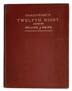 William Shakespeare Twelfth Night Antique Book 1893 - Bild 1 von 6