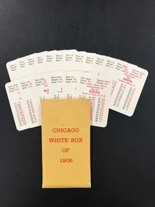 APBA 1906 Washington Senators Team Set Vintage Big Ed Walsh etc - Picture 1 of 4