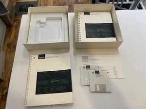"Software de disquete vintage Apple II AppleWorks 3,5"" con caja original + manual" - Imagen 1 de 9