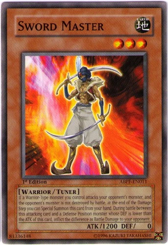 Sword Master - ABPF-EN011 - Common - Unlimited Edition - Lightly Played - Image 1 of 1