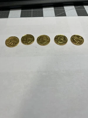 1999 State Quarter Gold Plated - Image 1 of 2