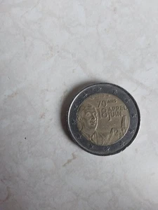 2 Euro Gedenkmünze Frankreich 2010 Appell des 18. Juni unz - Bild 1 von 2
