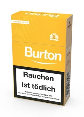 Burton Gold Naturdeckblatt Cigarillos L-Box - Bild 1 von 4