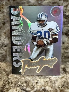 1995 Topps Stadium Club Power Surge Insert Barry Sanders #P5 Detroit Lions NM/M - Picture 1 of 2