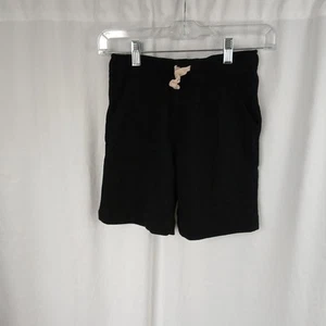 Epic Threads Drawstring Pull On Fleece Shorts Black Boys Size S - Picture 1 of 12
