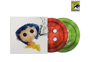 SDCC 2025 Mondo Coraline Vinyl Album 2XLP 15th Anniversary LE 500 PCS Red Green - Imagen 1 de 1