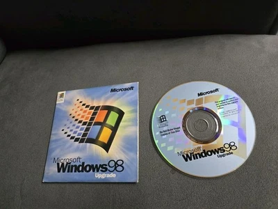 Microsoft Windows 98 Upgrade For Windows Users CD-ROM  w/ Product Key - Image 1 of 2