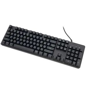 Keyboard Mechanical Containing Gaming RGB Coloured Game USB Wired PC 5 Trim _ - Picture 1 of 6