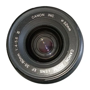 Canon Zoom EF 35-80mm/f:4-5,6 III - Canon Varioobjektiv 4-5,6/35-80mm III - Bild 1 von 3