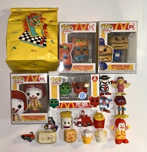 MCDONALDS VINTAGE 80s AND MODERN FUNKO POP NEW IN BOX TOY LOT - Picture 1 of 12