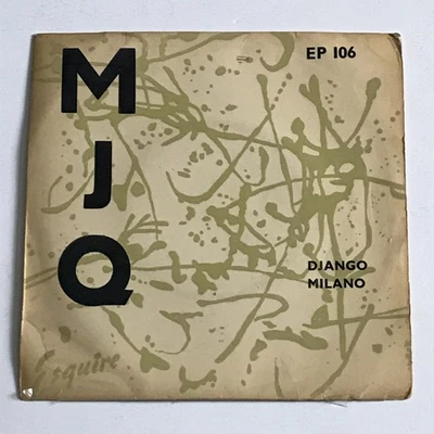 The Modern Jazz Quartet - Django/Milano 7" EP Vinyl Record - EP 106 - Image 1 of 4