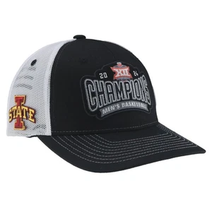 Men's Zephyr  Black Iowa State Cyclones 2024 Big 12 Men's Basketball Conference - Picture 1 of 5