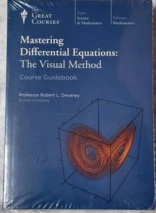 Great Courses Mastering Differential Equations The Visual Method 4 DVDs + Book - Picture 1 of 2