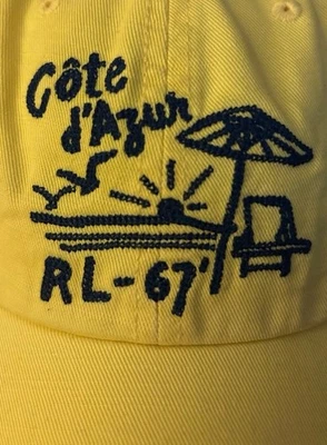 Polo Ralph Lauren Côte D’azur  Long Bill Cap Hat NWT - Image 1 of 4