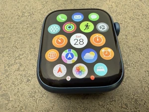 Apple Watch Series 7 45 mm A2474 Good Condition | Aluminum (NO BAND) | GPS ONLY - Zdjęcie 1 z 6