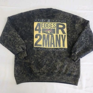 Sudadera Pullover Russell Athletic Hecha en EE. UU. XL División Snowboard De Colección  - Imagen 1 de 16