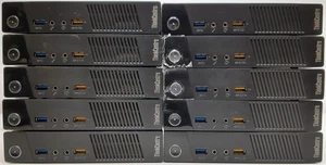 Lot (10) Lenovo ThinkCentre M73 Mini Intel Core i5-4570T 2.90GHz 8GB RAM NO SSD - Picture 1 of 17