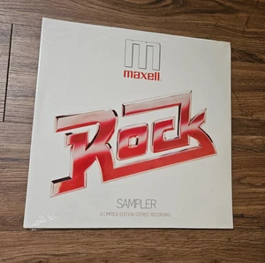 Maxell Rock Sampler 1970s Maxell DPL1-0400 LP Sampler Limited Edition Sealed NOS - Picture 1 of 2