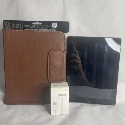 Apple iPad 3ª Generación 64 GB WiFi Paquete Bloqueado Leer Descripción Estuche Cargador Foto 1 de 4