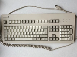 Cherry G81-3000LCNDE /00 Clavier QWERTZ Rétro PC DIN Connecteur - Photo 1/5