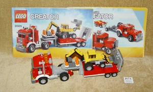 LEGO Sets: Creator Model Traffic 31005-1 Bauschlepper (2013) 100 % mit INSTR - Bild 1 von 9