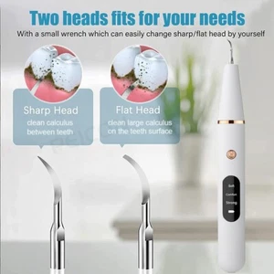 Raspador Dental Ultra sónico dientes removedor cálculo Dental sarro limpiador - Picture 1 of 6