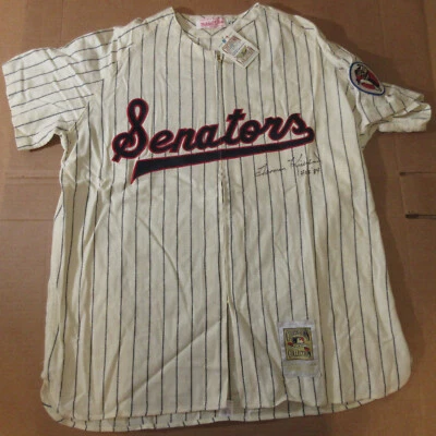 Harmon Killebrew Signed 1960 Washington Senators Mitchell & Ness Jersey HOF '84 - Image 1 of 4