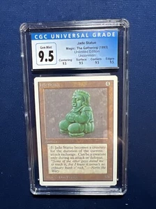 MTG Unlimited Jade Statue CGC 9.5 Quad GEM MINT (Blue Label 10) 1993 - Picture 1 of 2
