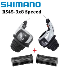 Shimano RevoShift SL-RS45 3/7/8 Speed MTB Bicycle Twist Grip Shifter Lever RS41 - Picture 1 of 17