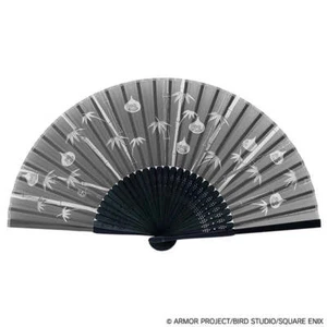 Dragon Quest Smile Slime Folding Fan [Metal Slime] - Picture 1 of 2