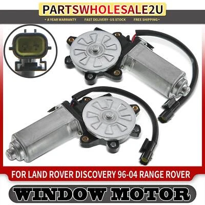 2x Motor elevador ventana izquierda y derecha para Land Rover Discovery 94-04 Range Rover Foto 1 de 4