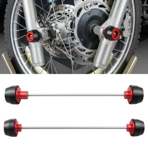 Front Rear Wheel Crash Protector Axle Fork Slider For Honda XR 650L 1993-2025 - Picture 1 of 8