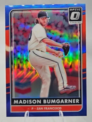 2016 Panini Donruss Optic Blue /149 Madison Bumgarner #150 - Image 1 of 2