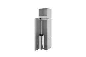 In-Wall Toilet Brush Holder Modern Stainless Steel Container TCL-9 NEW in Box - Picture 1 of 9